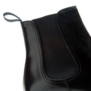 Cassady black men's Chelsea boot by Beatnik Shoes