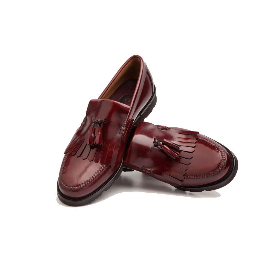 Red Tassel Loafer Henry by Beatnik Shoes