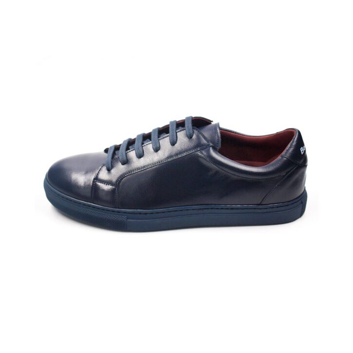 Blue leather dress shoes for men and women Beatnik Harper