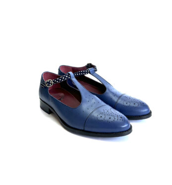 Martha Blue Mary Jane women's blue shoe