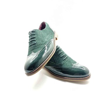 Oxford de mujer Lena Too Green por Beatnik Shoes