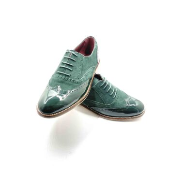 Oxford de mujer Lena Too Green por Beatnik Shoes