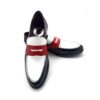 Cómodo Mocasín de mujer en piel tricolor Bessie 3 Tone