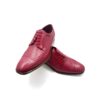 Zapato Oxford de hombre en piel rojo cereza Beatnik Lucien Cherry Red