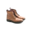 Botas de cordones para hombre en piel marrón Beatnik Truman